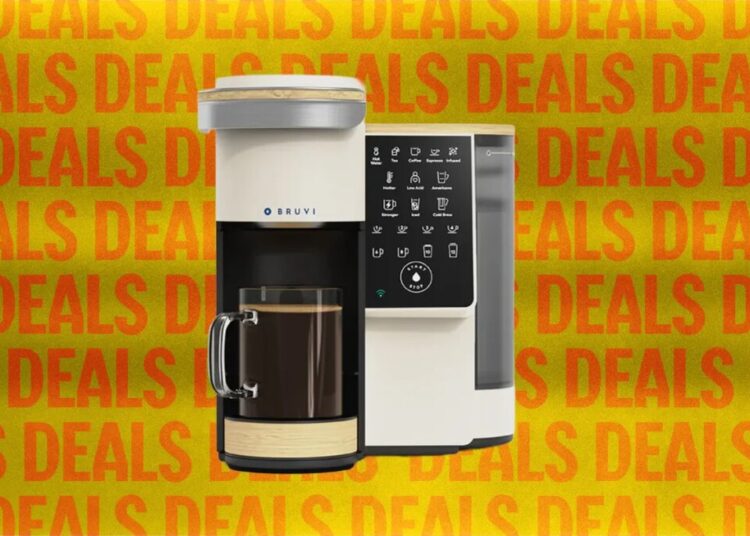 Exclusive: Get Bruvi’s Pod Coffee Maker for Nearly Half Off