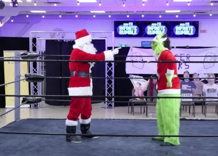 A Pro Wrestling Match Featuring Teletubbies, Freddy Krueger, and Santa Claus Just Set a World Record