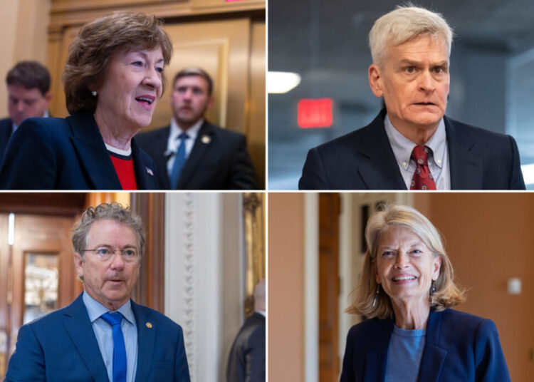 The 4 GOP senators who broke ranks and voted to block Trump from resuming Iran war