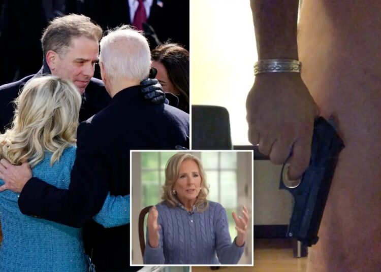 Jill Biden admits ‘I wanted’ Joe to pardon Hunter, claims ‘process was not fair’ to ex-first son