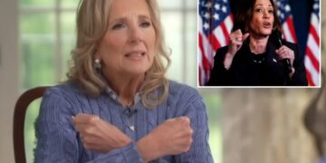 Jill Biden claims she was ‘shocked’ Kamala Harris lost to Trump: ‘I think she would be a good president’
