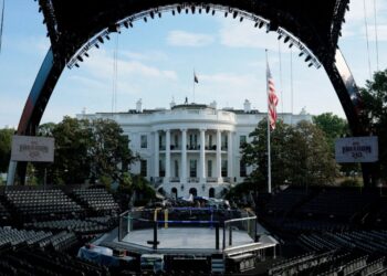 Live updates
Trump’s UFC fights to kick off at White House for America’s 250th
