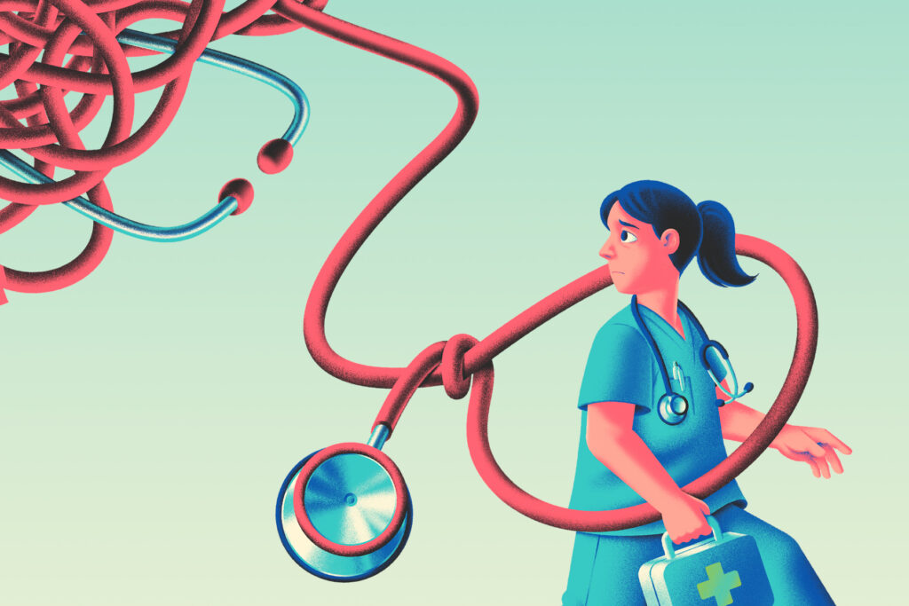 In this state, nurse practitioners pay for the right to do their job
