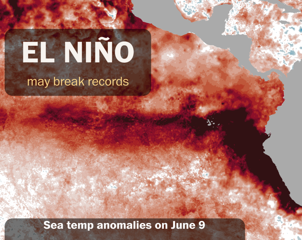 El Niño is officially here, bringing domino weather effects across the planet