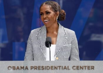 Michelle Obama’s Fashion Diplomacy Shines at Chicago Presidential Center