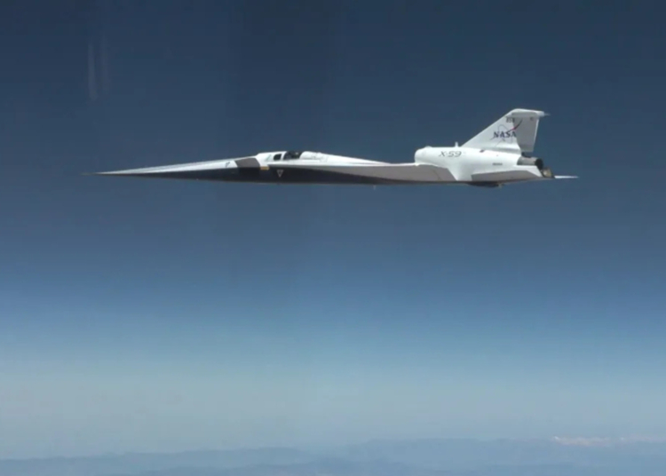 NASA’s Quiet Supersonic Jet Just Broke the Sound Barrier. The Video Is Incredible.