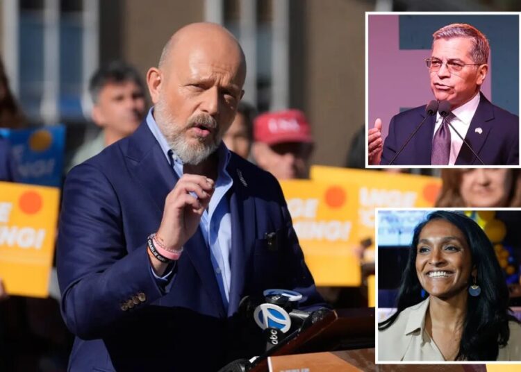 Spencer Pratt’s lead shrinks over Nithya Raman and Xavier Becerra overtakes Steve Hilton in latest ballot drop