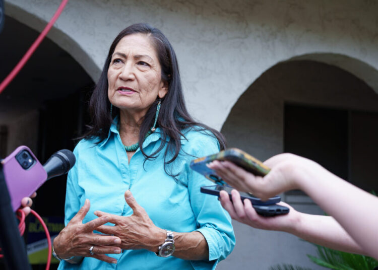 Former Biden official Deb Haaland wins New Mexico primary for governor