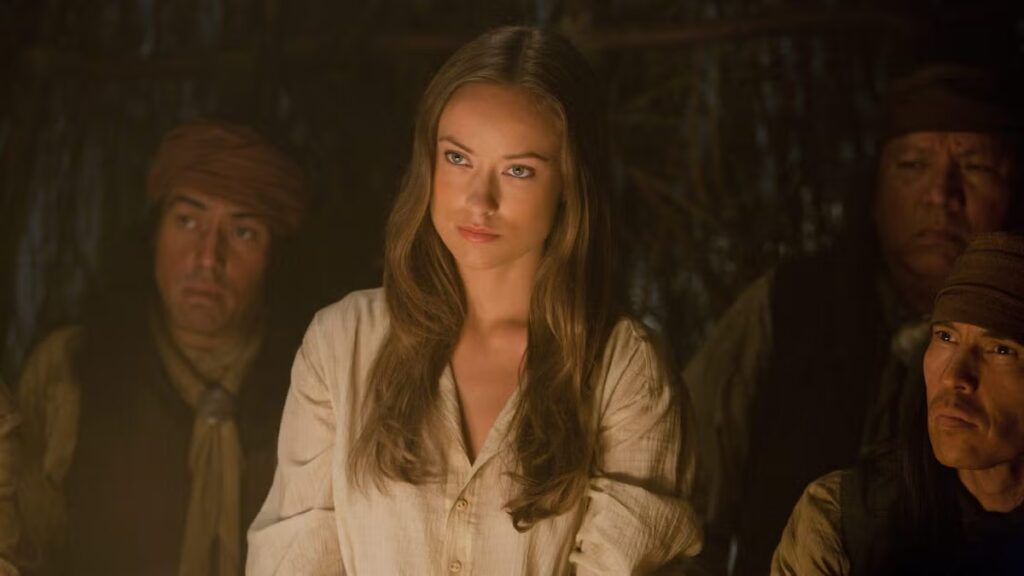 Olivia Wilde Recalls How Walton Goggins Saved Her Life Shooting ‘Cowboys & Aliens’