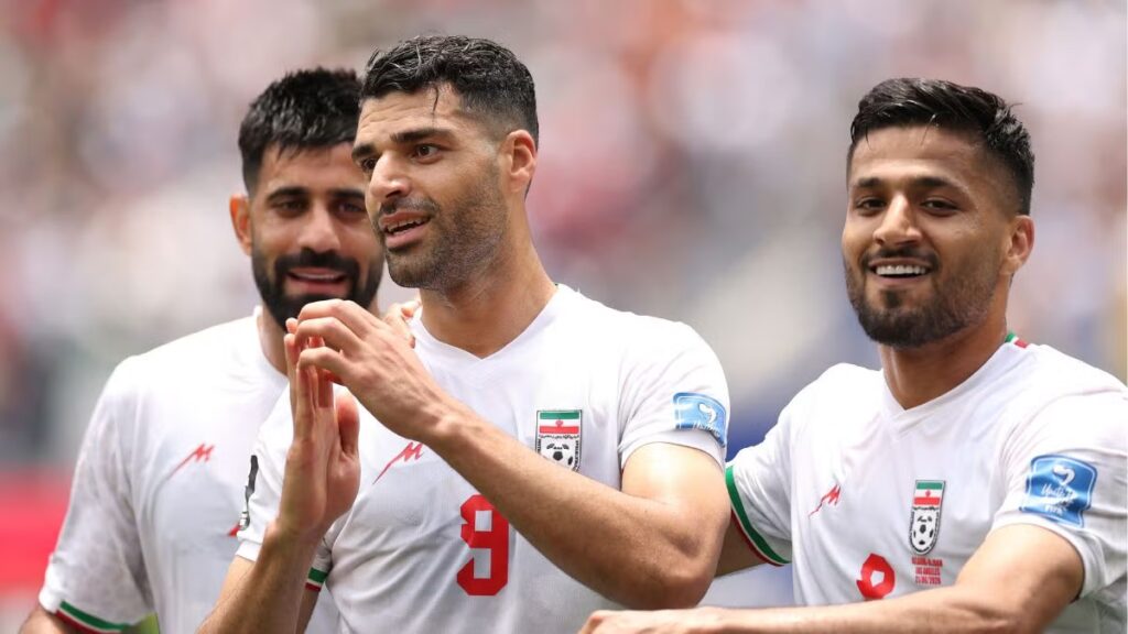 Iran National Soccer Team Leaves World Cup Locker Room Message Calling for Peace