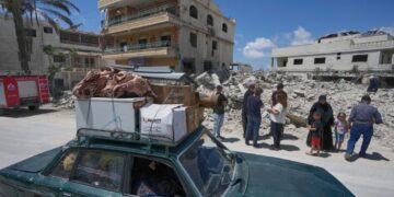 After news of Iran peace deal, Lebanese return home to assess wreckage