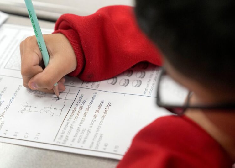 Math scores remain lower than a decade ago, signaling a brewing crisis