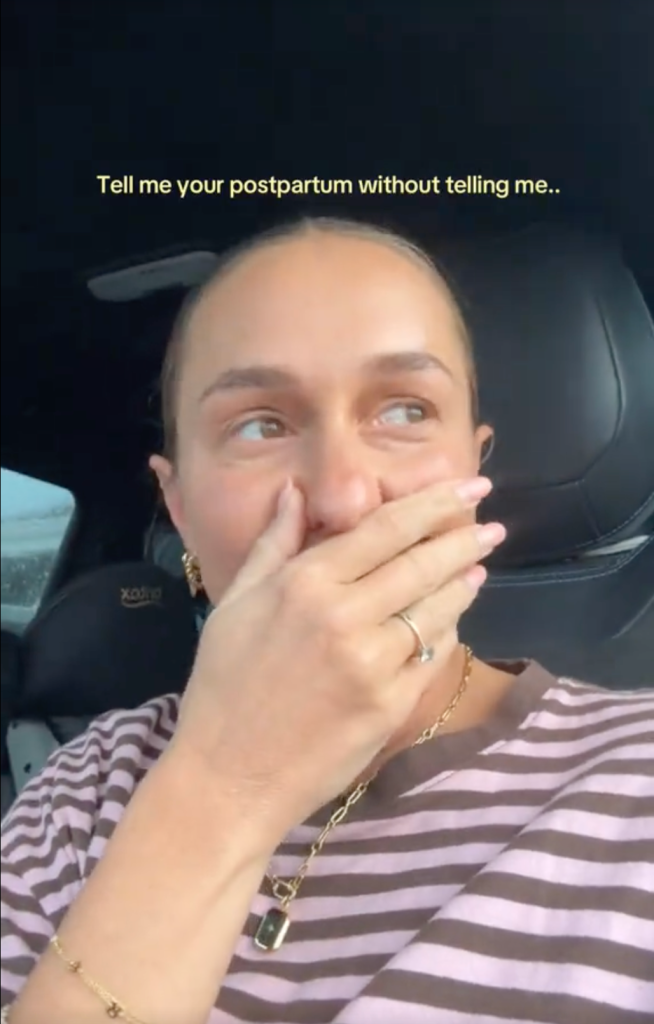 Katie Benjamin, who posts under the handle @givingmumvibes, left social media in tears after revealing her new ink had gone horribly wrong.