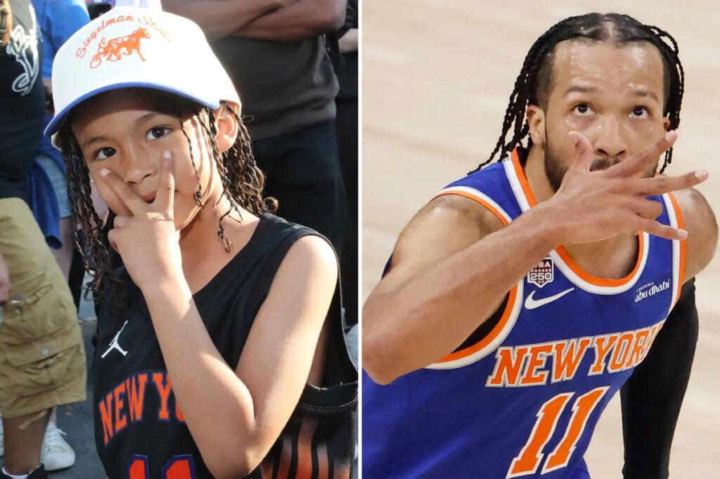 Knicks fan, 5, wins $5K in Jalen Brunson lookalike contest as thousands of dopplegangers gather
