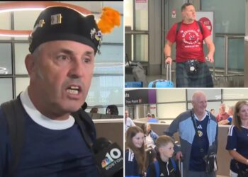 Drunken Scots arrive in Boston to party ahead of Haiti-Scoland World Cup match: ‘We ran out of beer’