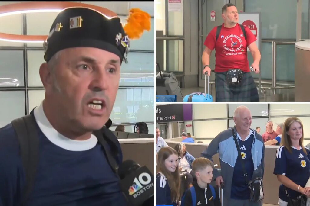 Drunken Scots arrive in Boston to party ahead of Haiti-Scoland World Cup match: ‘We ran out of beer’