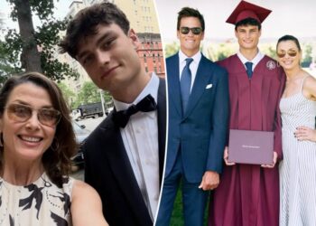 Bridget Moynahan shouts out Tom Brady as exes celebrate son Jack’s high school graduation