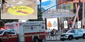 5 stabbed in bloody attack inside Penn Station — suspect in custody