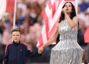 Who Was the Child Singing With Katy Perry on the World Cup Stage?