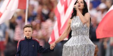Who Was the Child Singing With Katy Perry on the World Cup Stage?