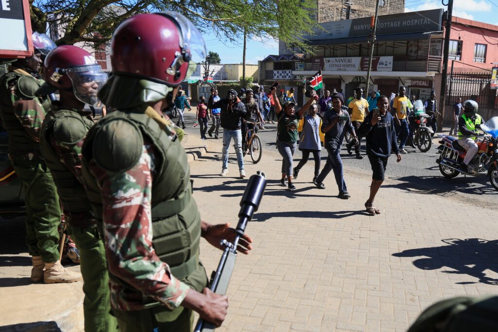 Kenyans protest U.S. plan for Ebola field hospital to treat Americans
