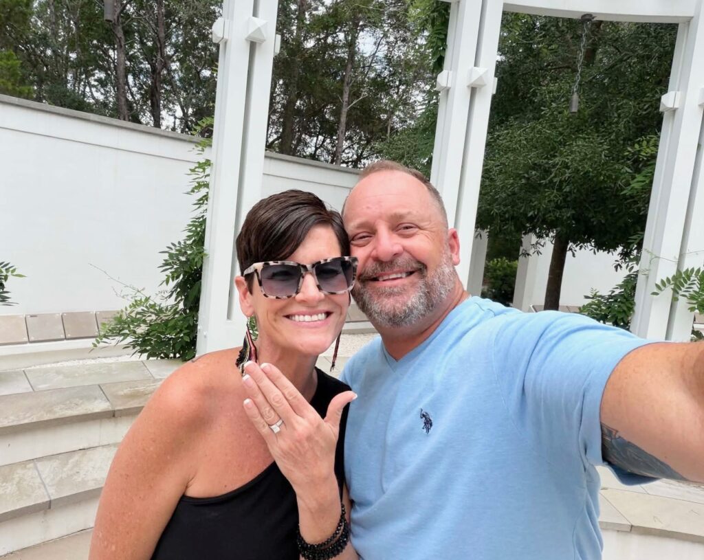 They broke each other’s hearts as teens. Now, 30 years later, they married.