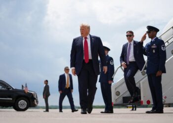 Trump walks out of ‘Meet the Press’ interview when challenged over false claims