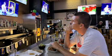 A UFC watch party in Pennsylvania shows the fallout from the Iran war