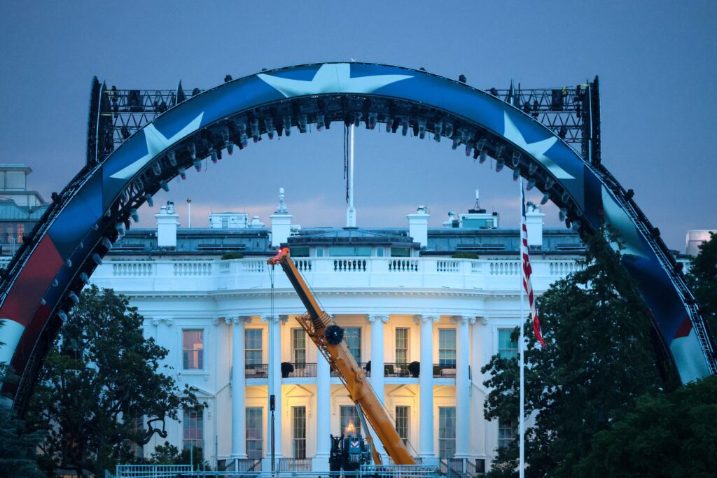 An anniversary cage match? America has seen this humiliating spectacle before.