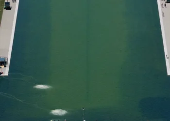 Trump admin frantically scrambling to clean up murky Reflecting Pool: report