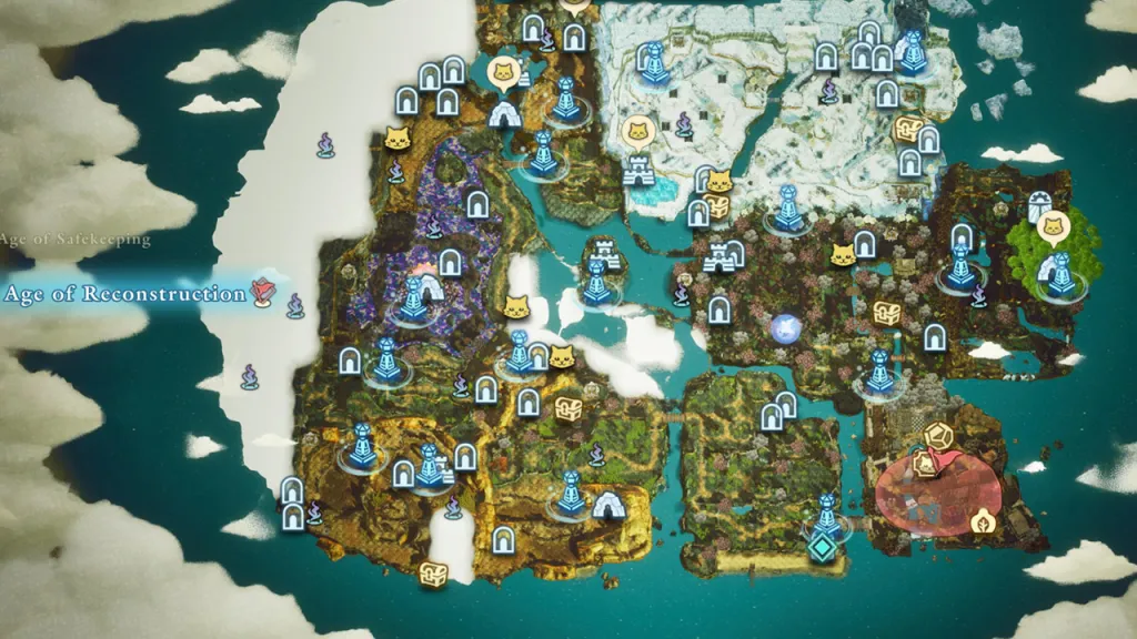 Adventures of Elliot Map