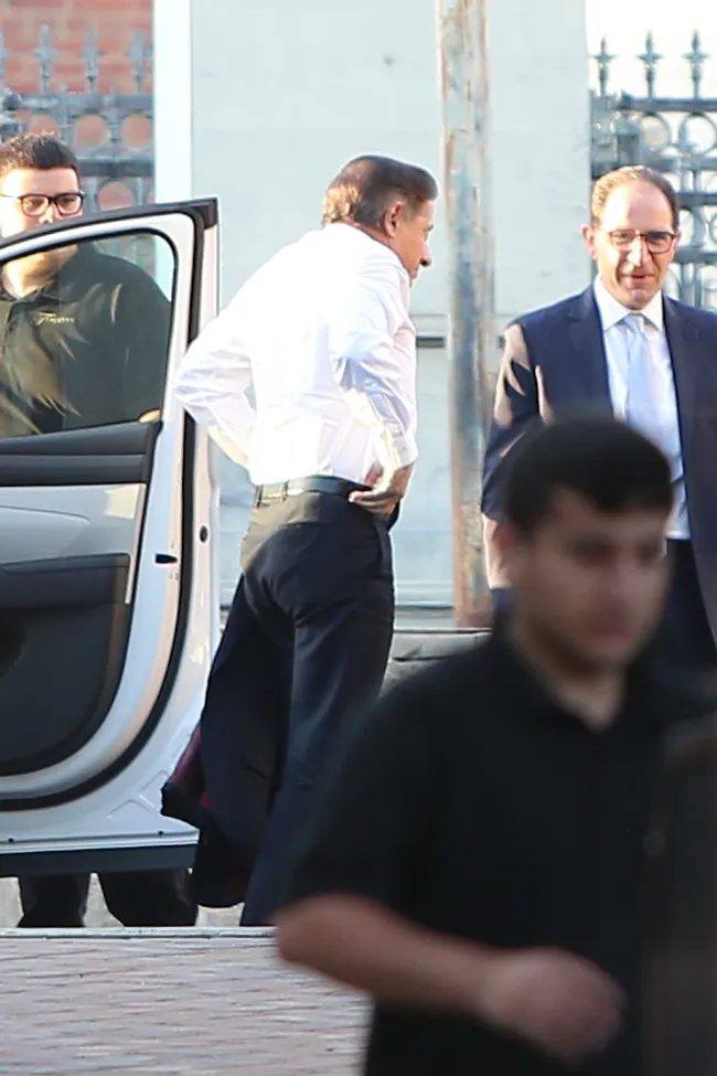Alberto Carvalho arriving at the FIS Anniversary Benefit Gala.