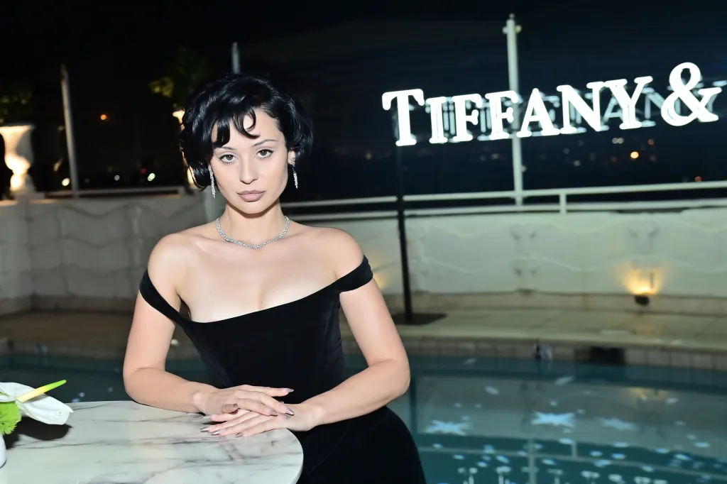 Alexa Demie attends the Tiffany & Co. Lock Collection launch.