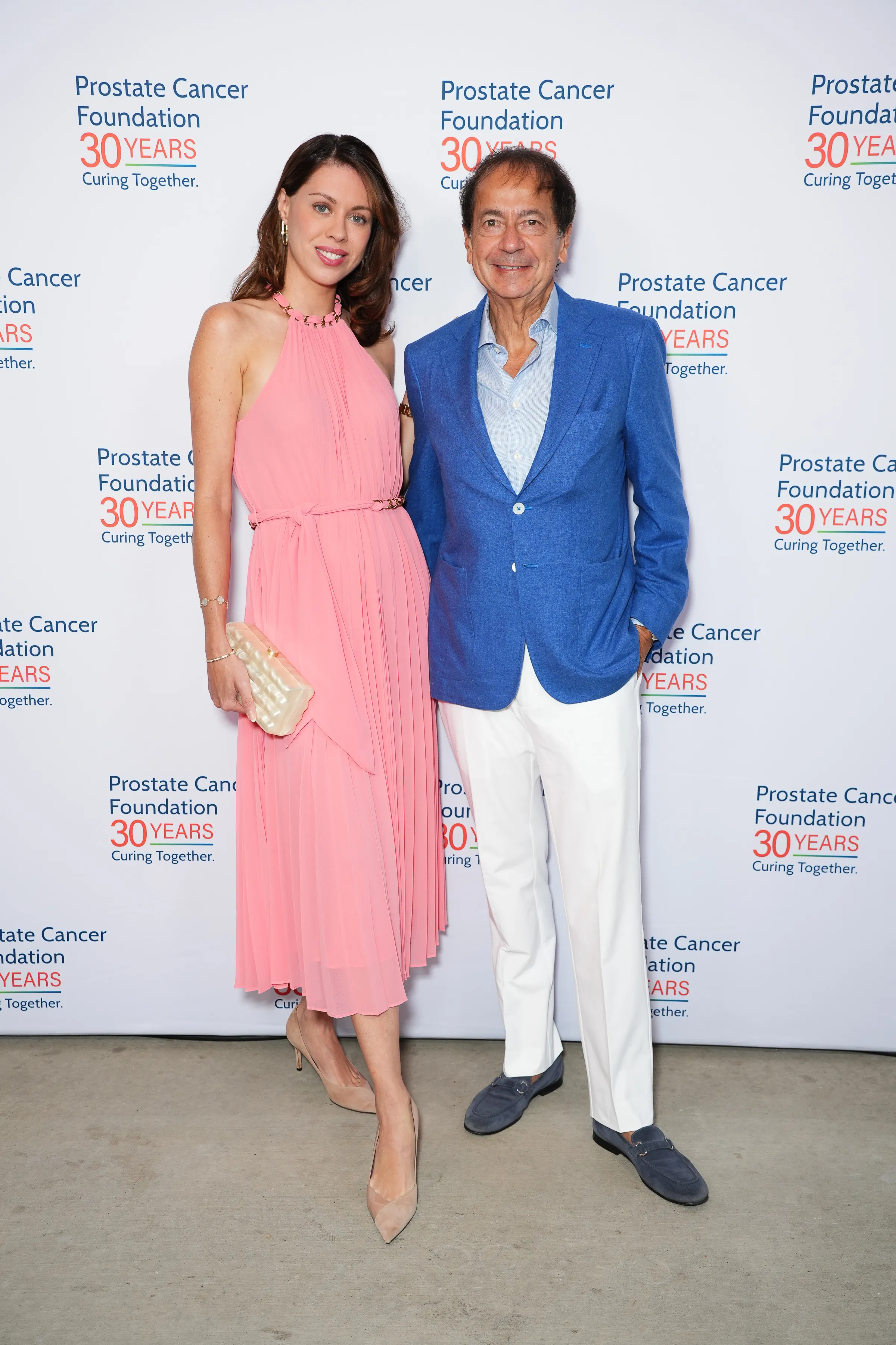 Alina De Almeida and John Paulson
