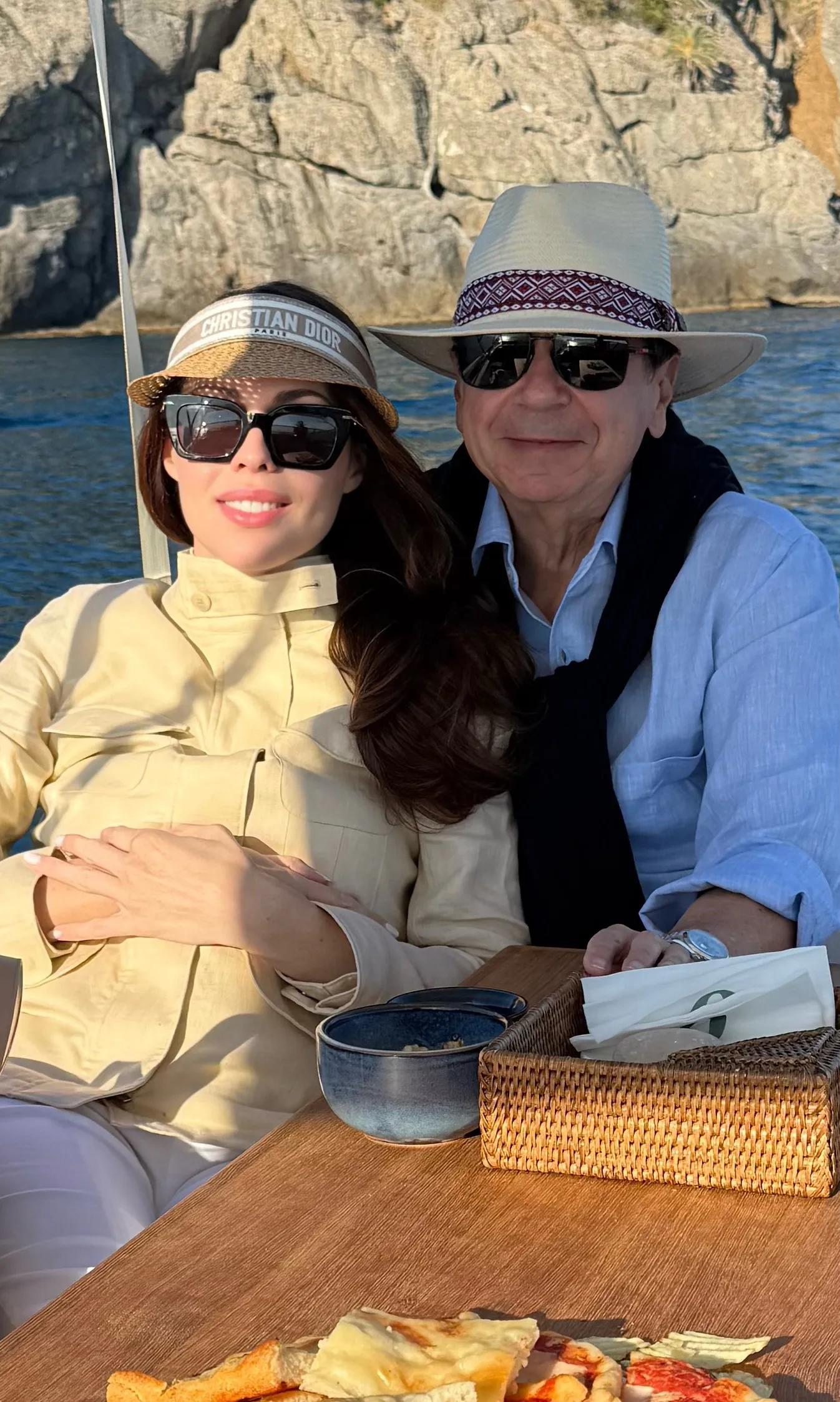 John Paulson and Alina de Almeida