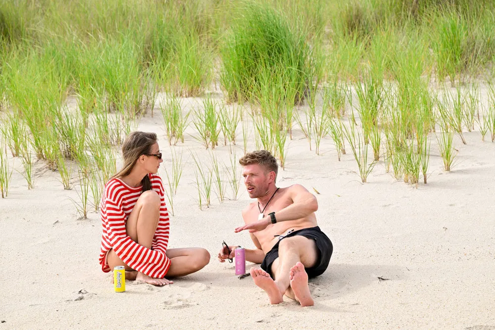 Amanda Batula and Kyle Cooke on 