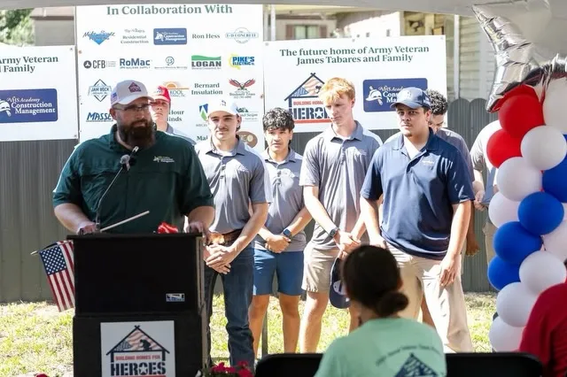 The homes were built from the ground up by TVCS students in partnership with BHH, requiring them to perform hands-on work, learn a new trade and give back to their community.