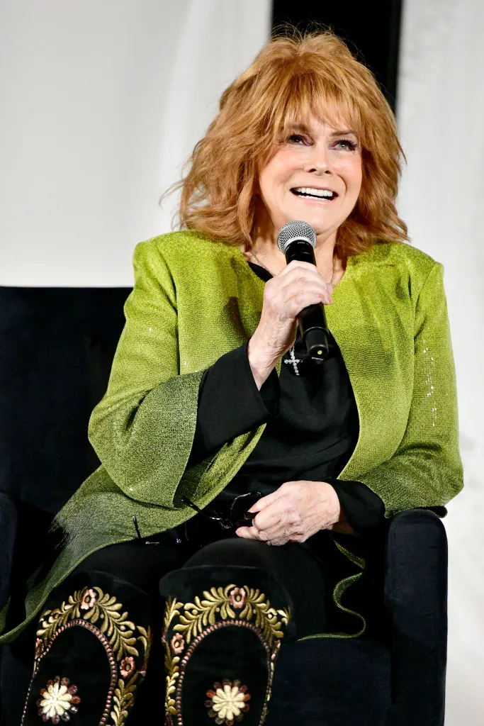 Ann-Margret speaks onstage during the screening for “Bye Bye Birdie” at the 2023 TCM Classic Film Festival.