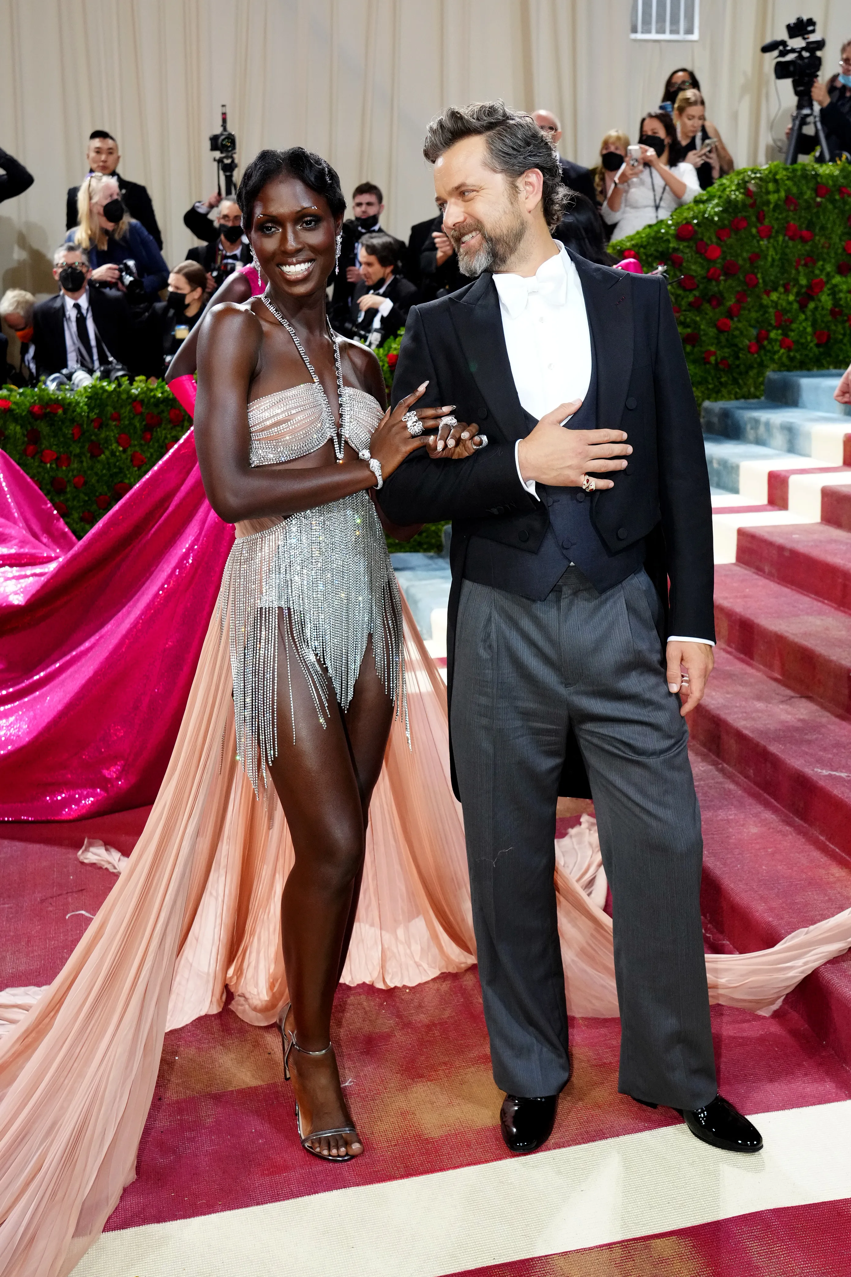 Joshua Jackson and Jodie Turner-Smith at the 2022 Met Gala