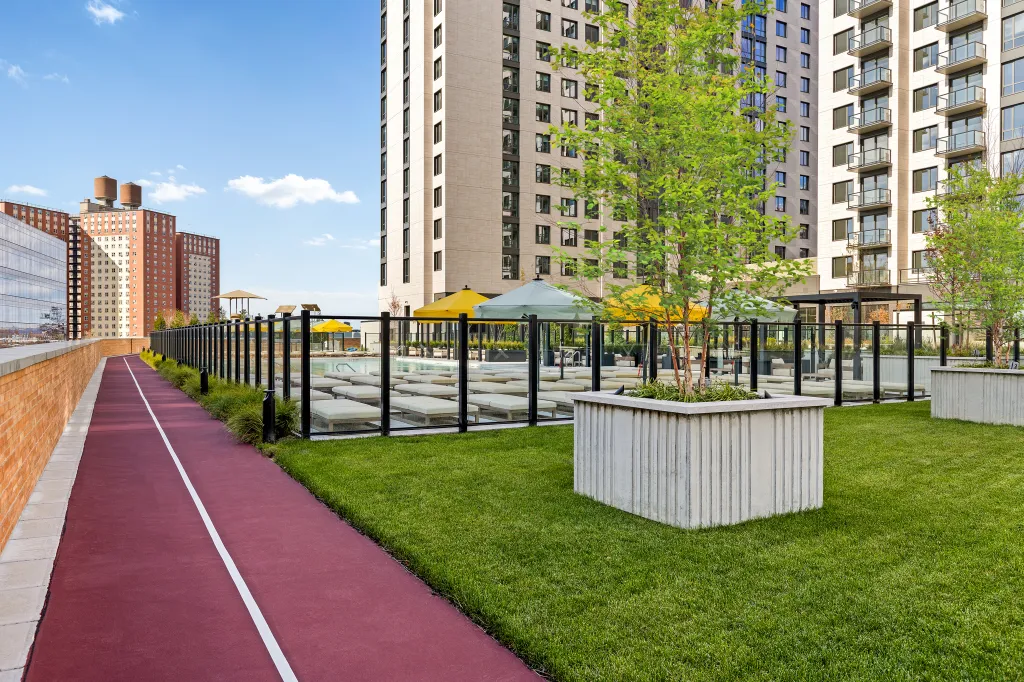 The 500-unit complex launched leasing in November 2025 and is already more than 30 percent leased, with one-bedrooms running $3,500 to $4,000 a month.