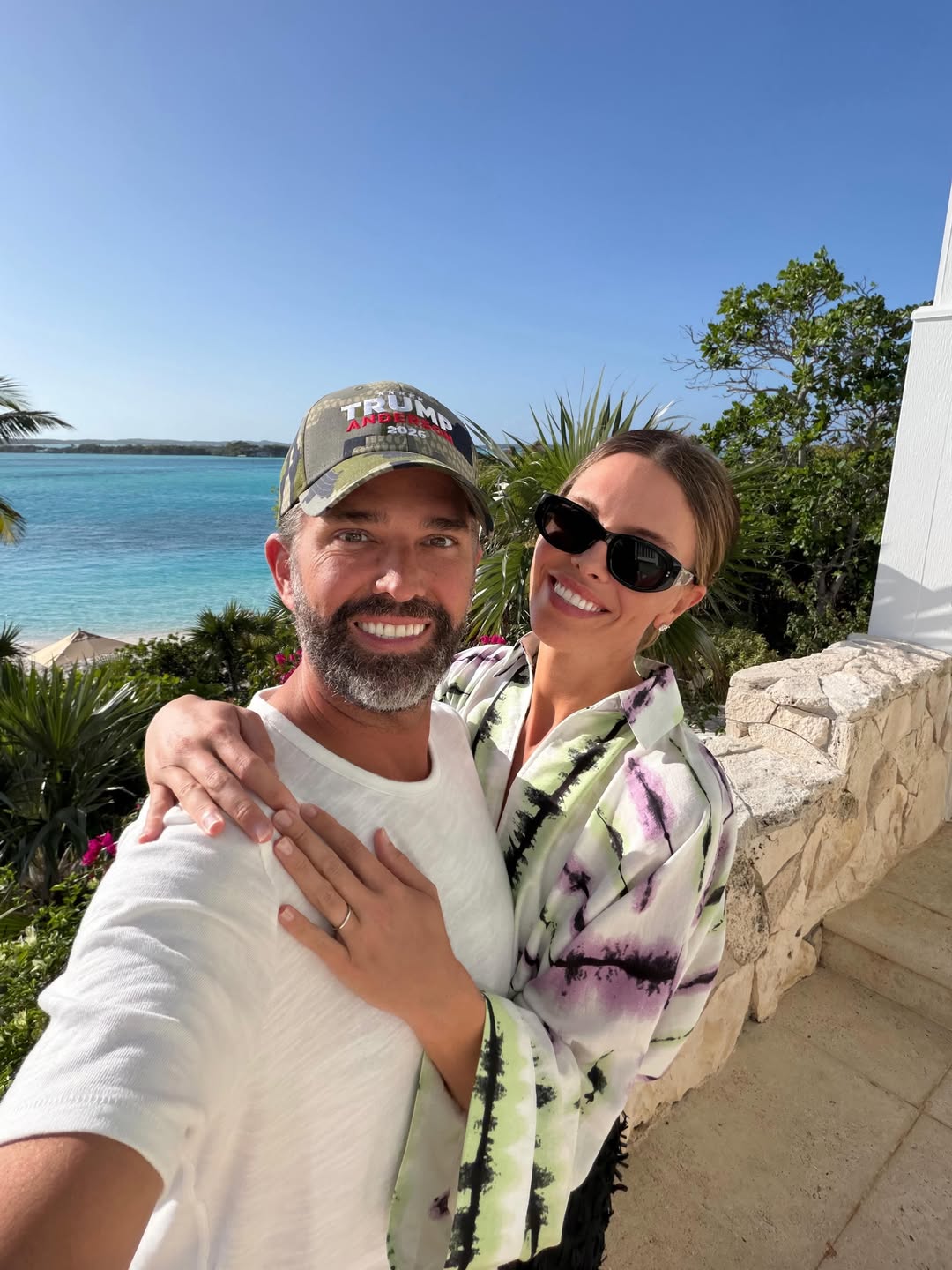 Bettina Anderson and Donald Trump Jr.