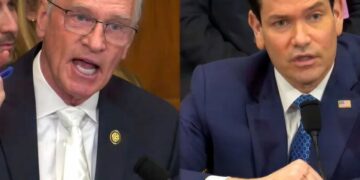 ‘It’s not funny, Secretary!’ Congressman shouts down Rubio over Trump’s new spy chief pick