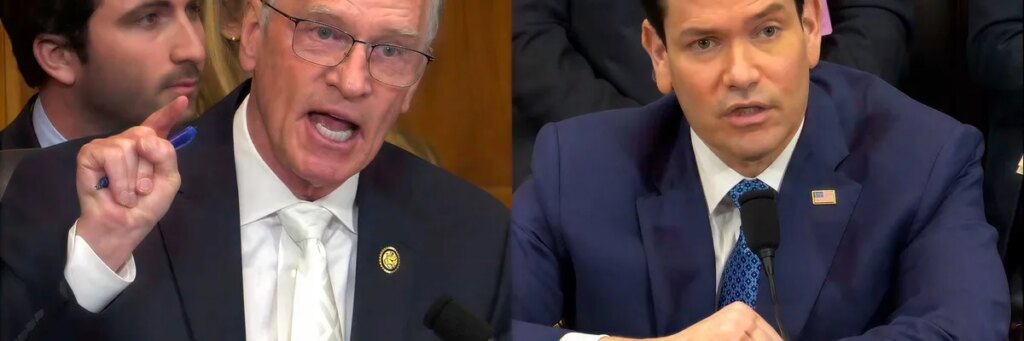 ‘It’s not funny, Secretary!’ Congressman shouts down Rubio over Trump’s new spy chief pick