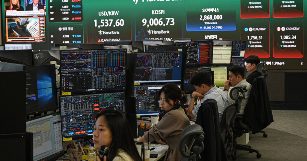 ‘It’s Unnerving’: Markets Recoil in Global Sell-Off Driven by Tech Stocks