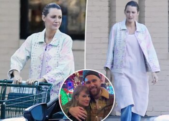 Blake Lively grocery shops while former BFF Taylor Swift throws bachelorette party with closest pals