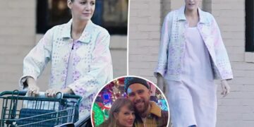 Blake Lively grocery shops while former BFF Taylor Swift throws bachelorette party with closest pals
