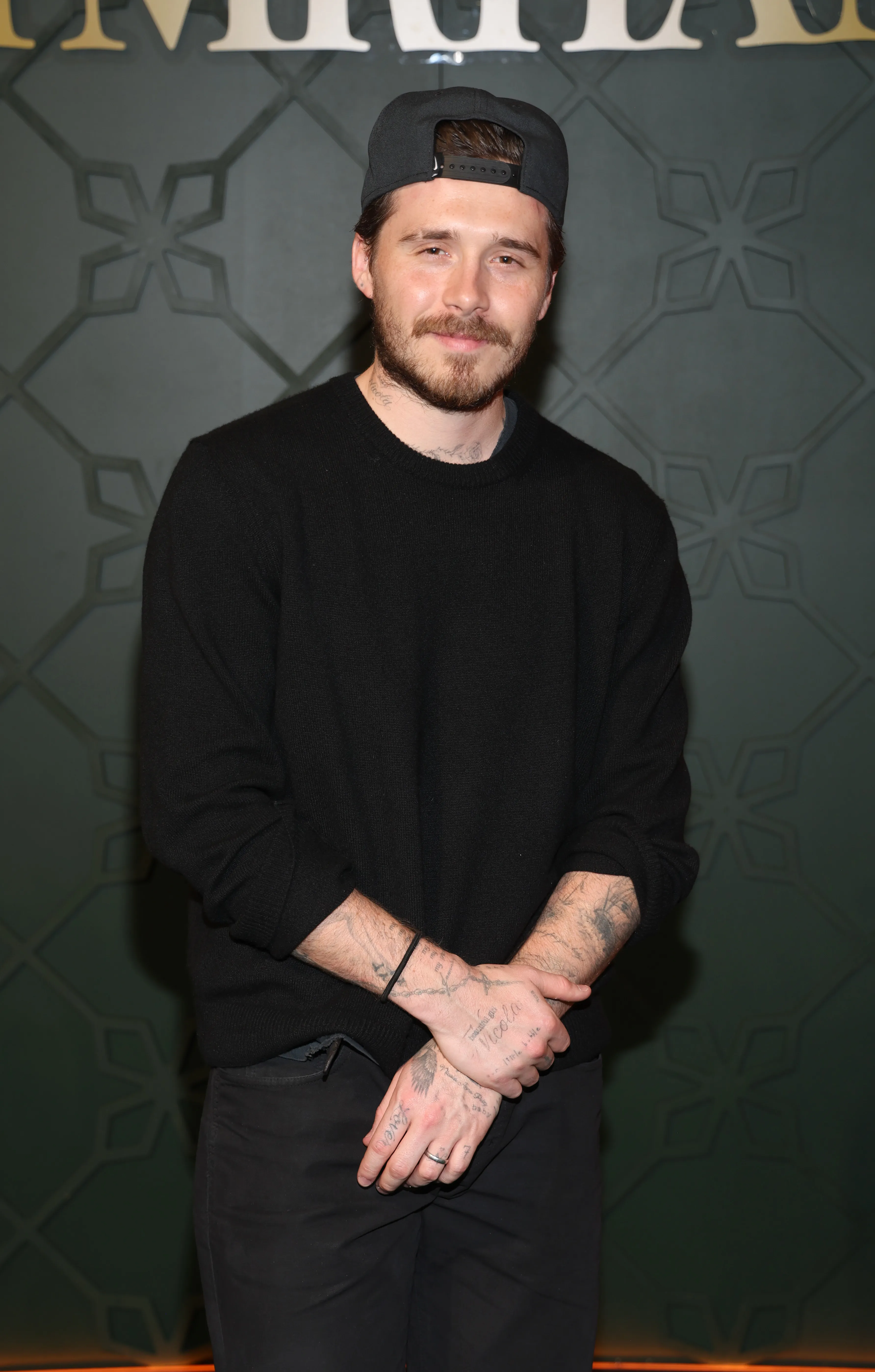 Brooklyn Beckham at the grand opening of Gymkhana Las Vegas.