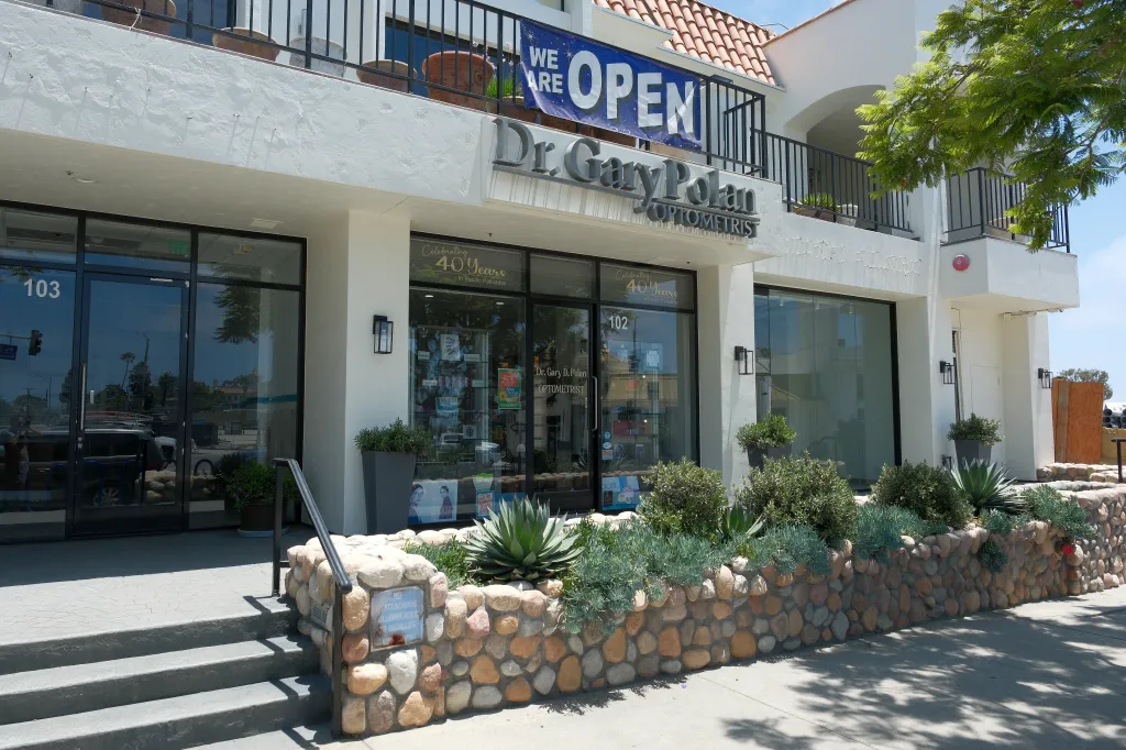 Dr. Gary Polan Optometrist office building with an