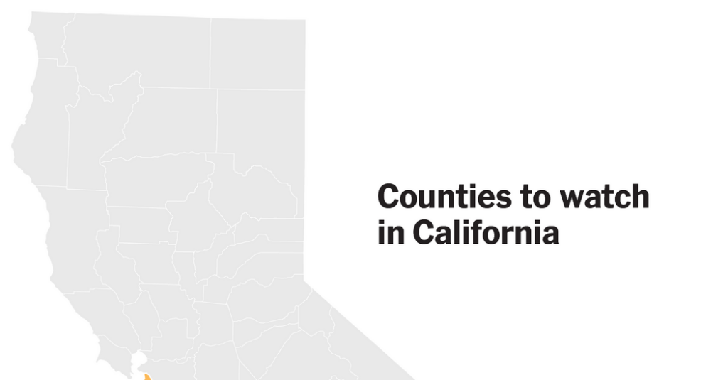 9 Counties to Watch in the California Governor’s Race