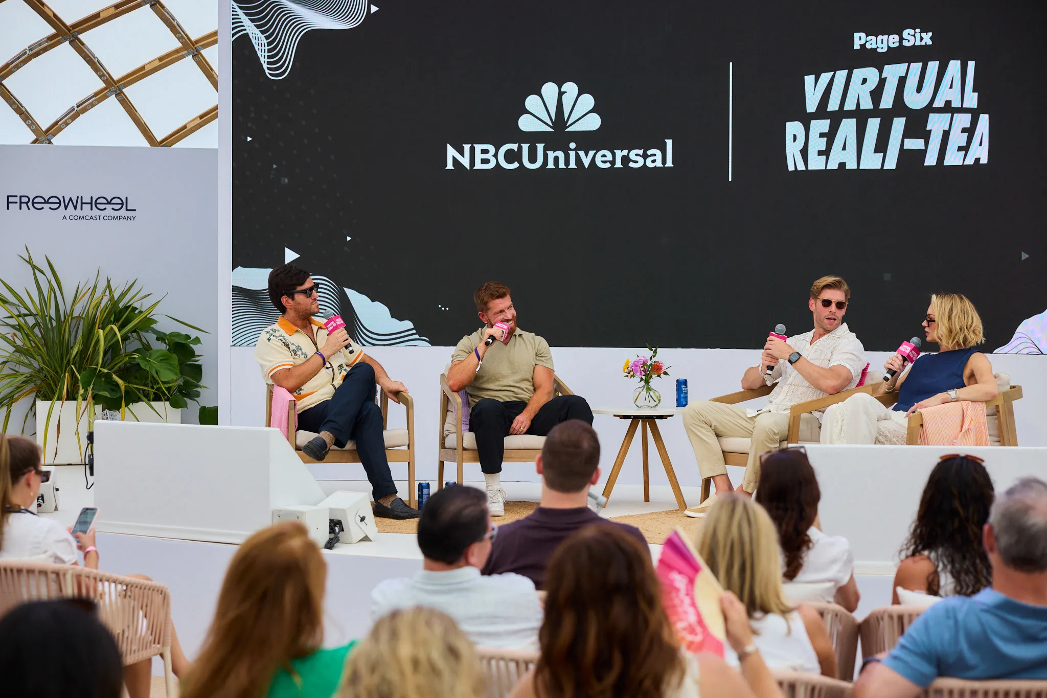 Danny Murphy, Evan Real, Kyle Cooke and Lindsay Hubbard at Cannes Lions